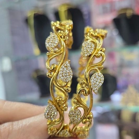 Flower design bangles