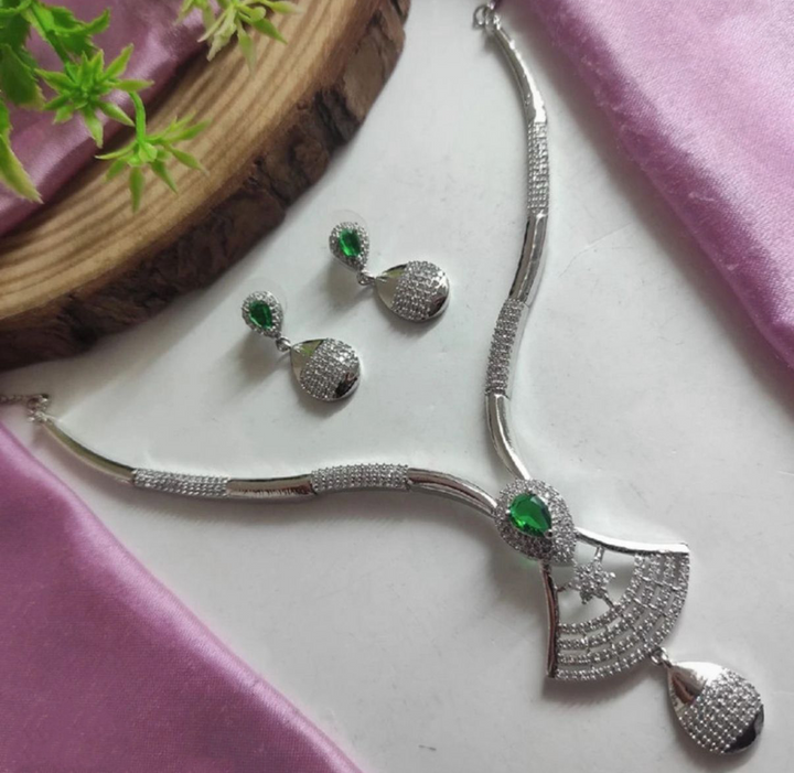 Green Stone Necklace
