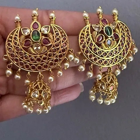 Half Moon Premium Quality Jhumka