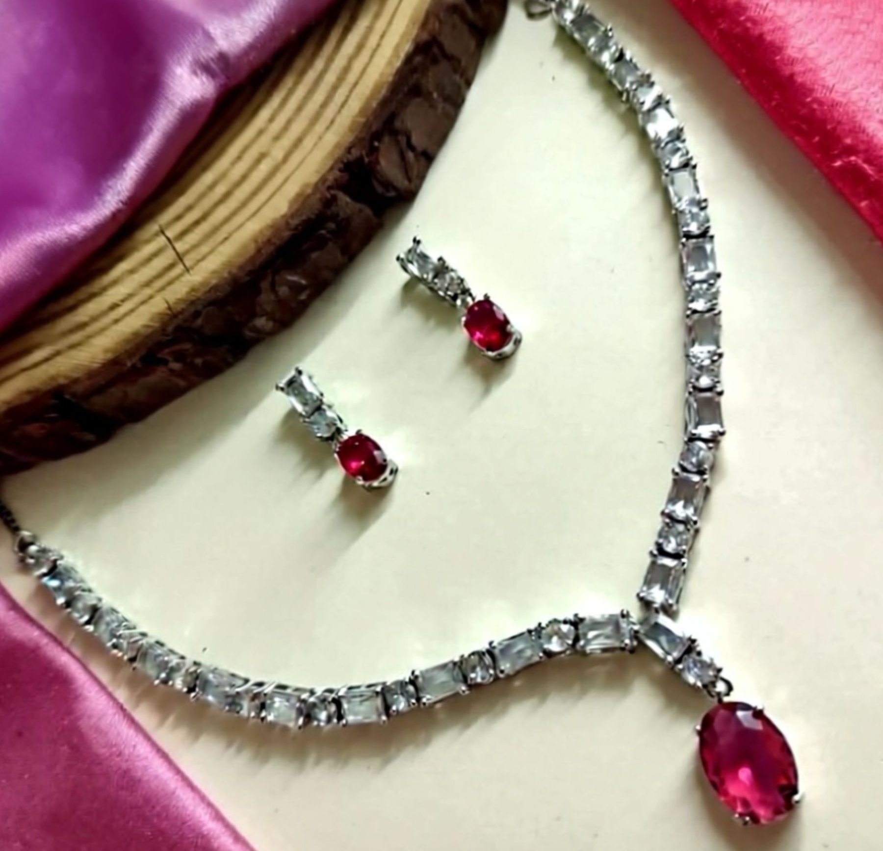 Red Stone Necklace