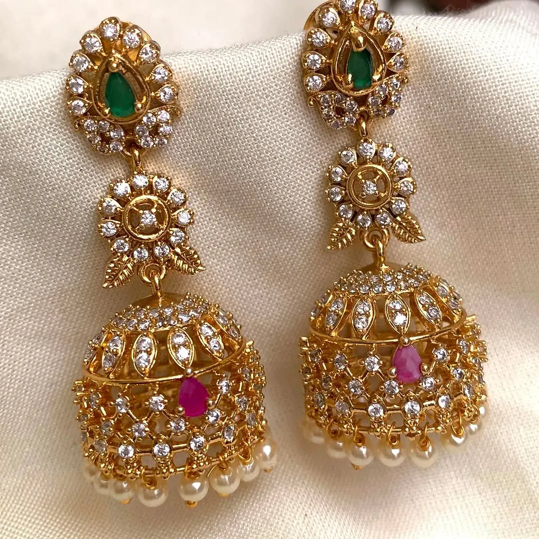 Gold Tone Jhumka