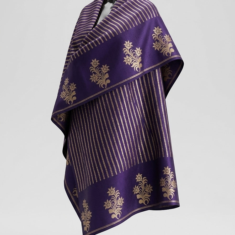 Semi banarasi silk saree