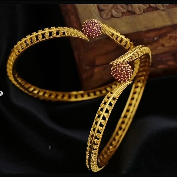 Matt finish bangles