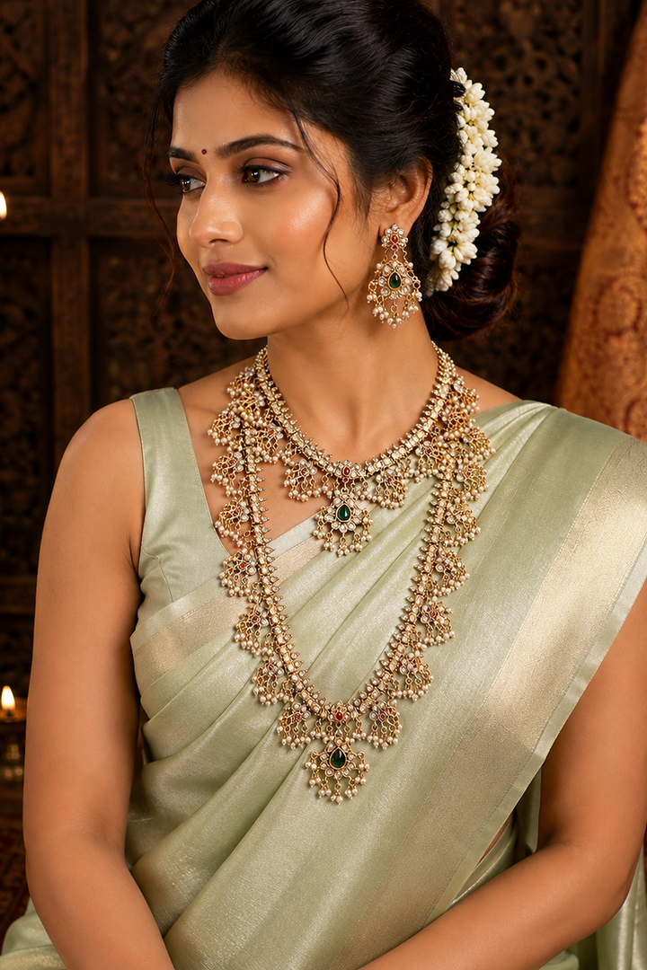 Guttapusalu Necklace Set: