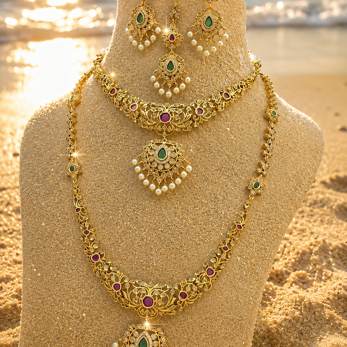 Semi bridal set