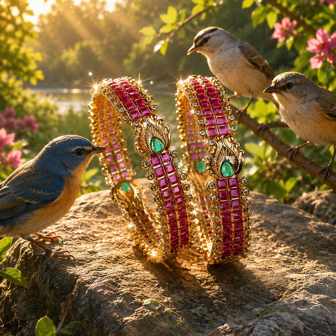Kemp stone bangles (2)