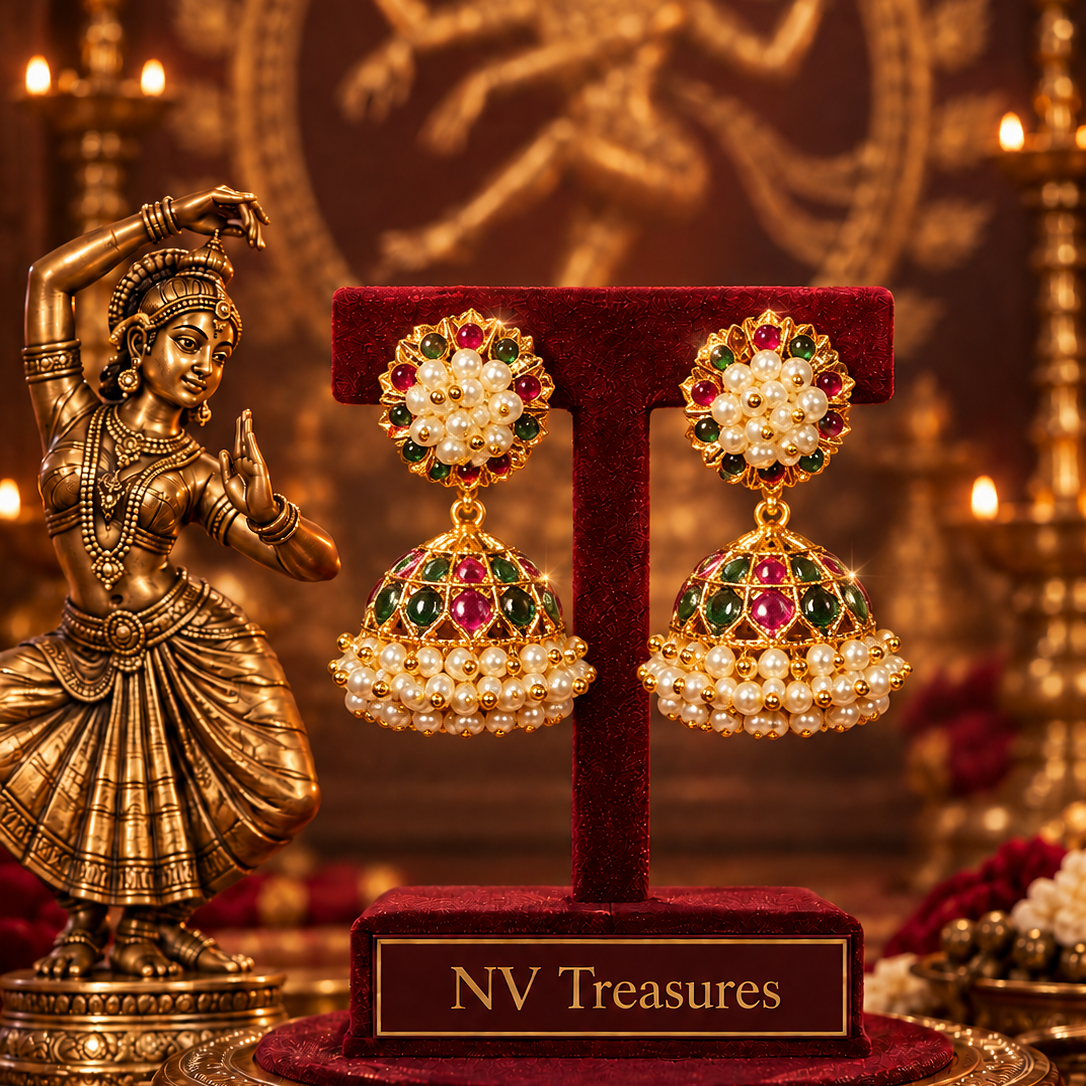 Small traditional jhumka