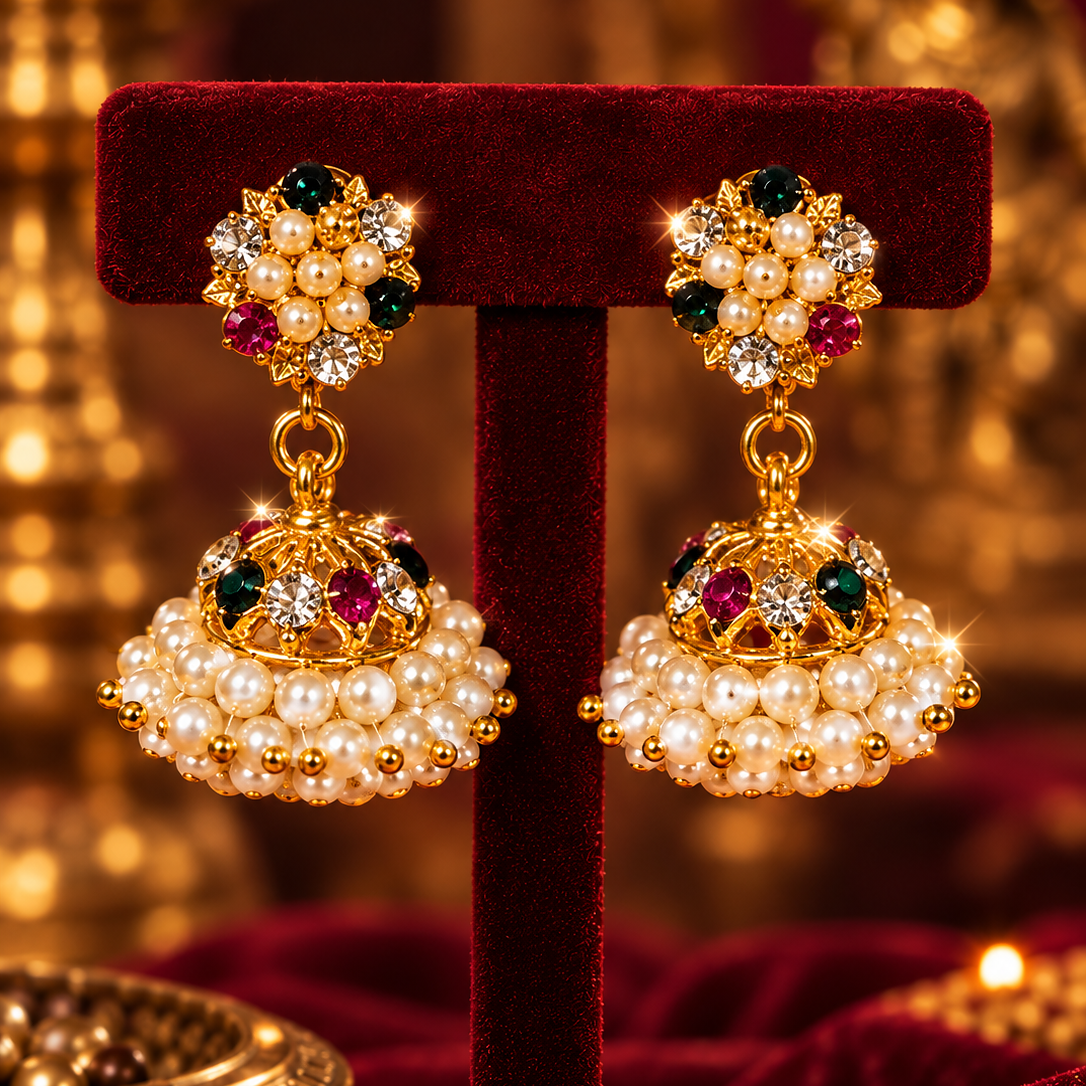 Traditional jhumka small