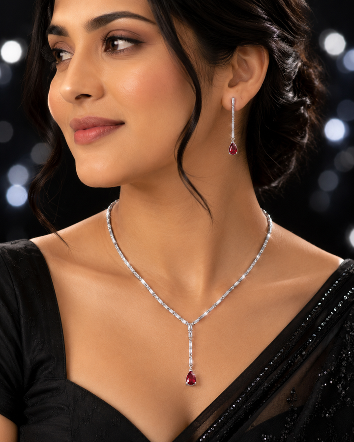 simple ad necklace