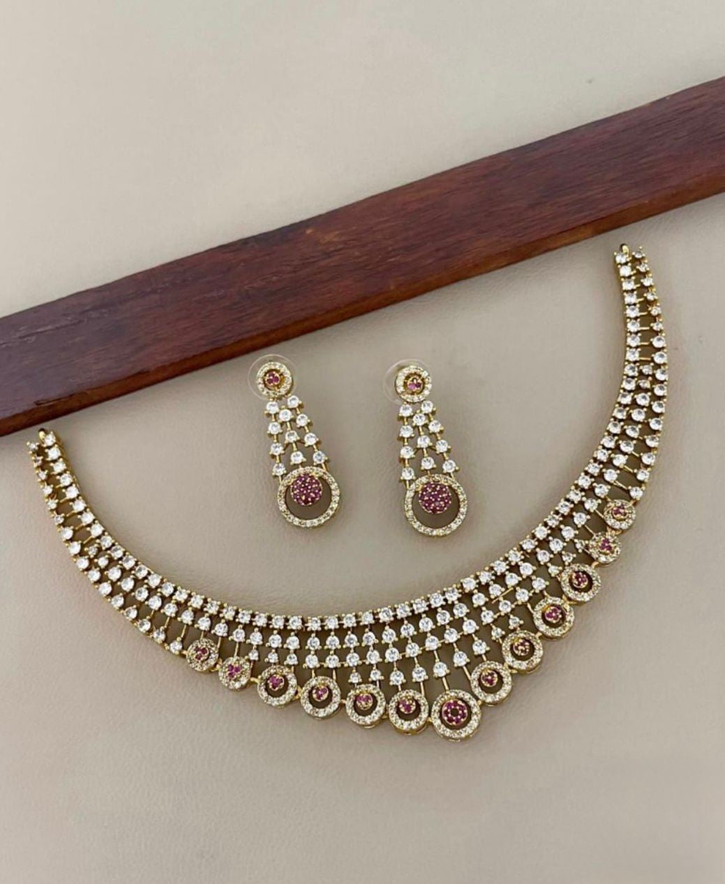 Pink Stone Combo Set