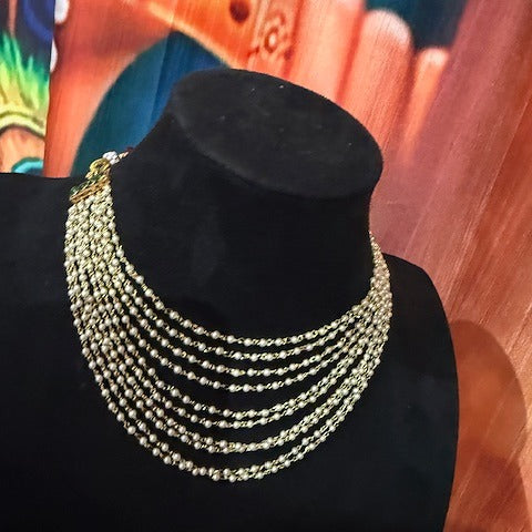 Layer Pearl necklace