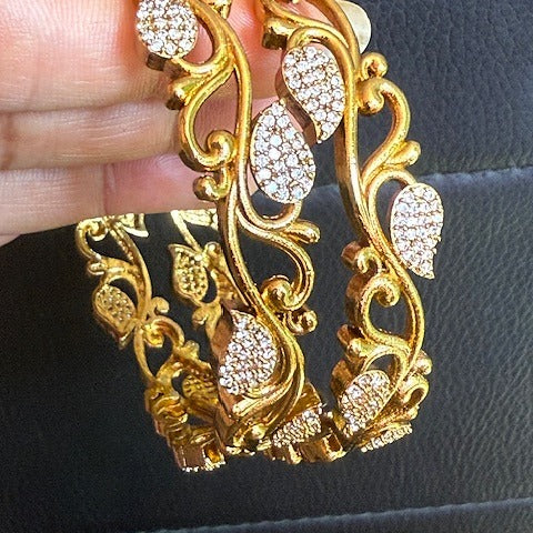 Flower design bangles