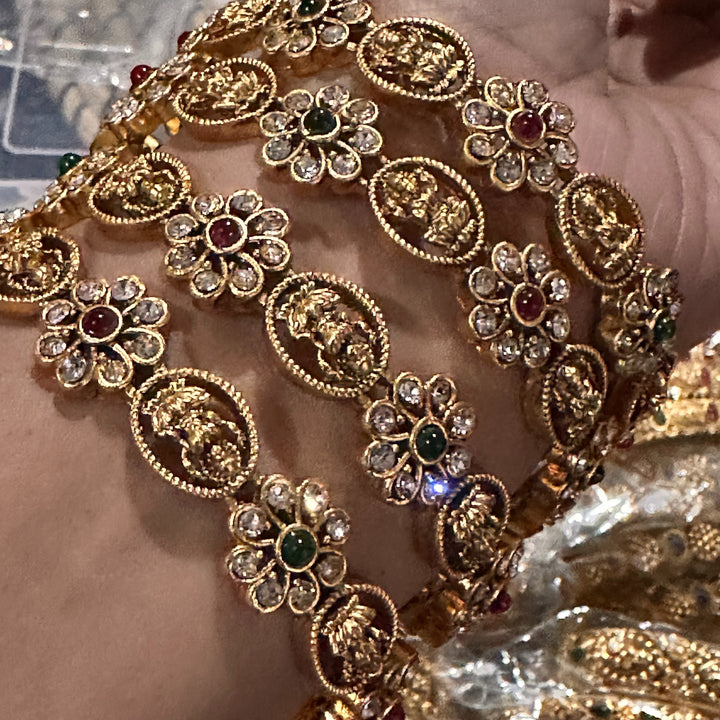 Flower design bangles