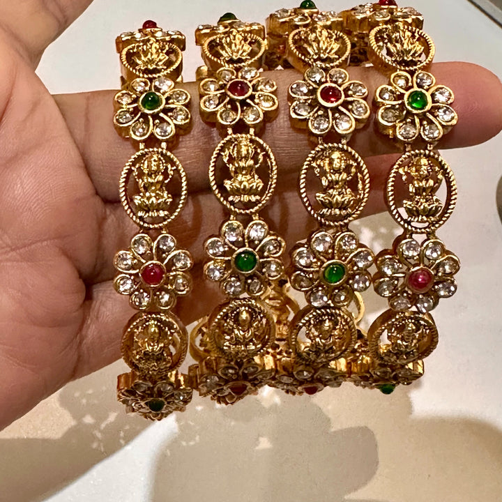 Flower design bangles