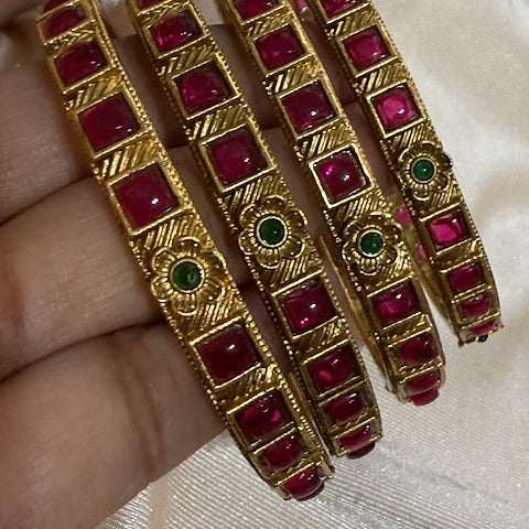 Stone bangles