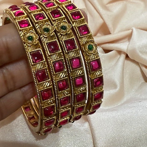 Stone bangles