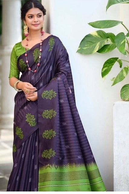 Chenori silk saree with running blouse