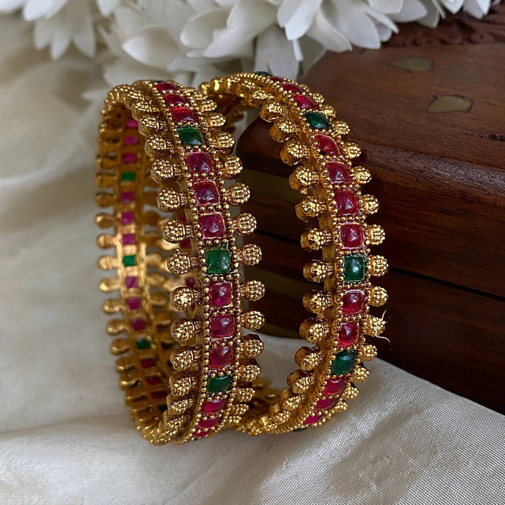 Matt finish bangles