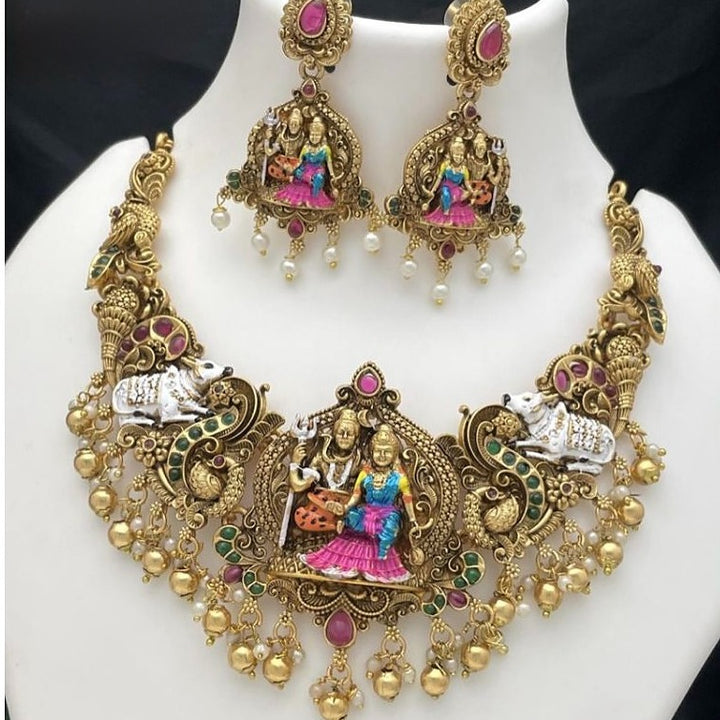 Shivan parvathy necklace